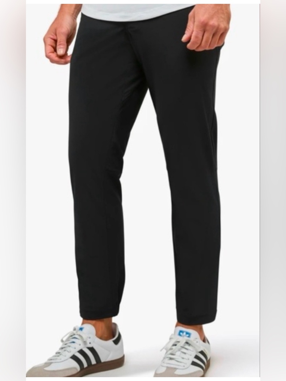 Cuts Clothing AO Pant - Versaknit Technical Chino - Medium - Black- Slim